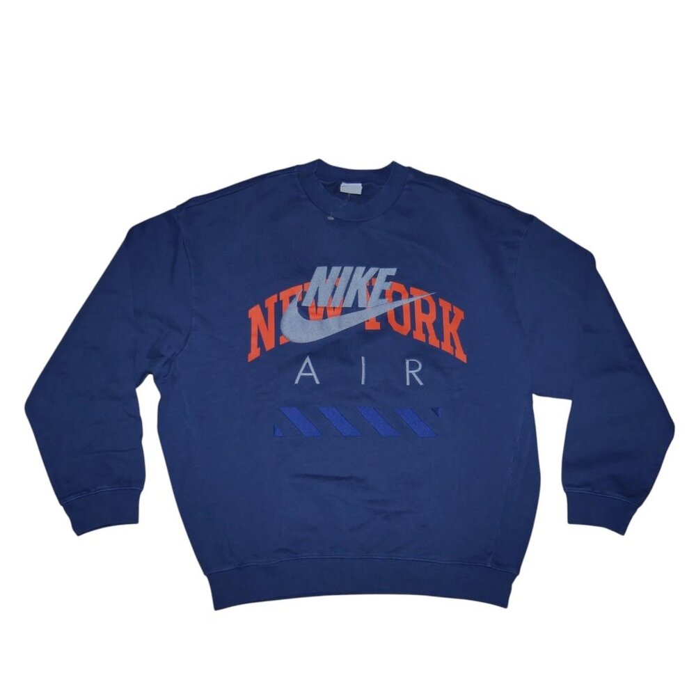 Rare Nike Air New York Oversized Fit Sweatshirt Men's Size S Terry Lined NWT